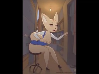 Straight Furry young female Fuck (Gif Compilation)
