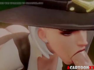 Tight Overwatch Ashe Fucked in Different Positions: sex movie d2