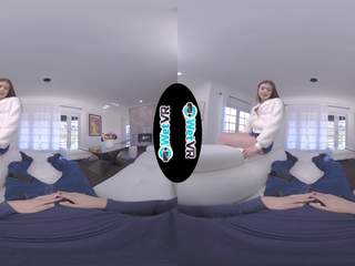 WETVR Step Sister Takes Advantage of Masturbator in VR xxx movie
