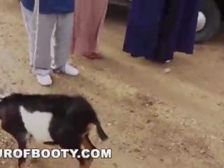 TOUR OF BOOTY - American Soldiers In The Middle East Negotiate xxx clip Using Goat As Payment