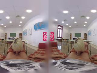 Sexual Education from Blonde Teacher VR