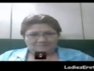Ladieserotic Amateur Granny Homemade Webcam Video: x rated clip e1