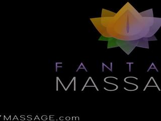 FantasyMassage beguiling MILF Boss Offers Herself For Practice