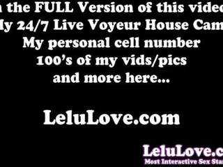 Lelu Love-Vibrator on Clit Dildo in Pussy BIG Orgasm